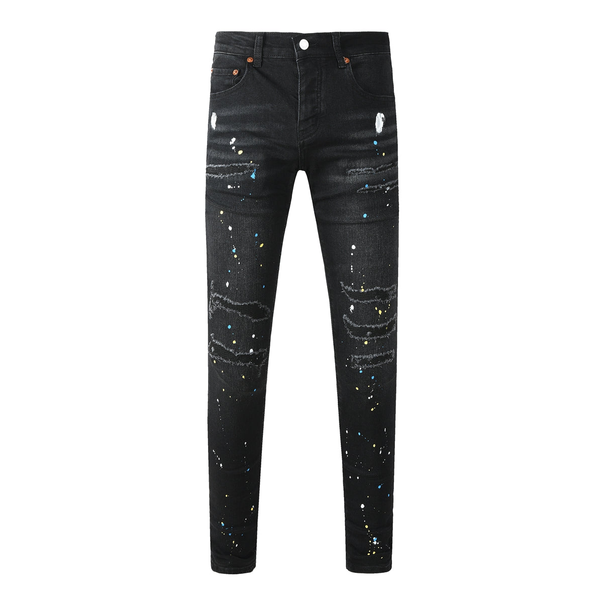 purple brand jeans High Street Distressed