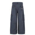American-style streetwear harem pants Vintage Faded Heavy Canvas Oversized Cut