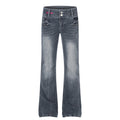 American-style streetwear harem pants Crinkle Fade Detail Vintage Distressed Weave