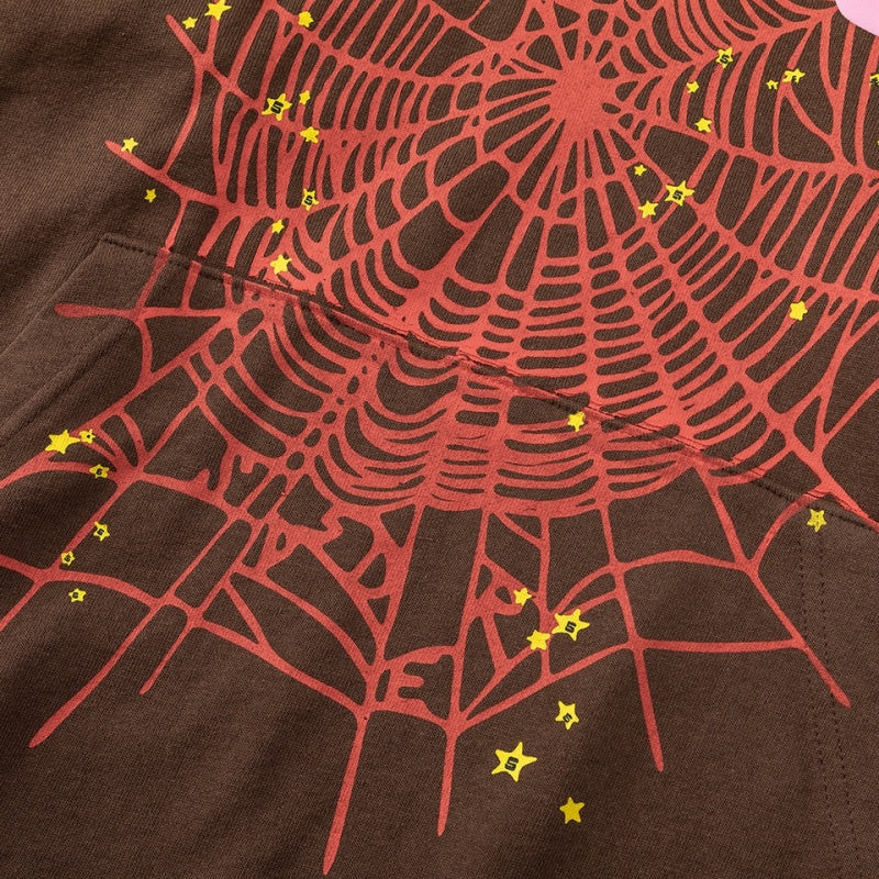 Spiderweb hoodie High-quality pure cotton for autumn and winter