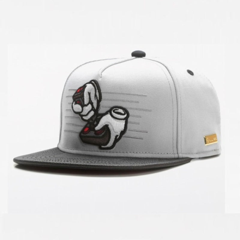Trendy flat brimmed snapback hats