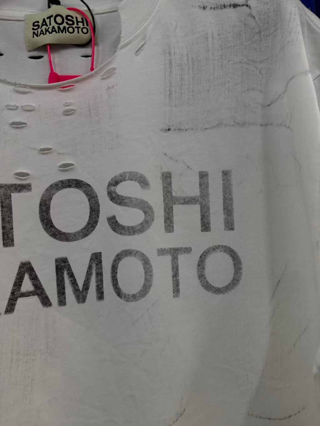 Satoshi Nakamoto t shirt High-quality heavyweight streetwear with a vintage, distressed aesthetic.
