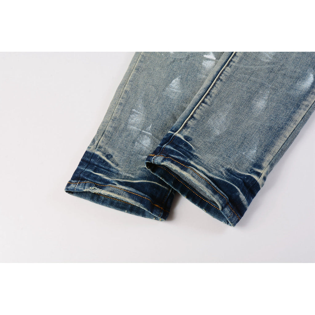purple brand jeans Pure Cotton High Street Trend