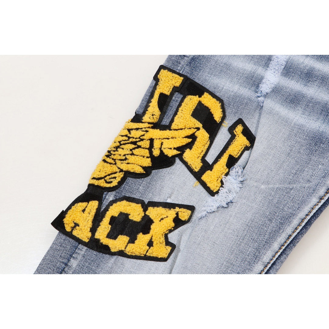 AMIRI Jeans Slim Fit Stretch Ripped Jeans