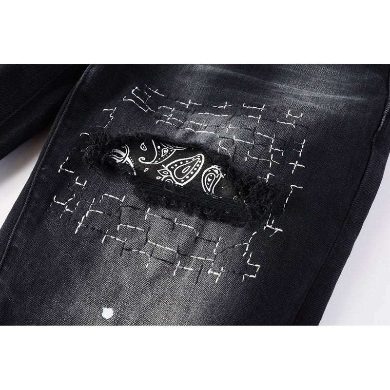 purple brand jeans Pure Cotton High Street Trend