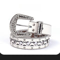 Hip-hop punk rhinestone belt rhinestone elegant eye punk style