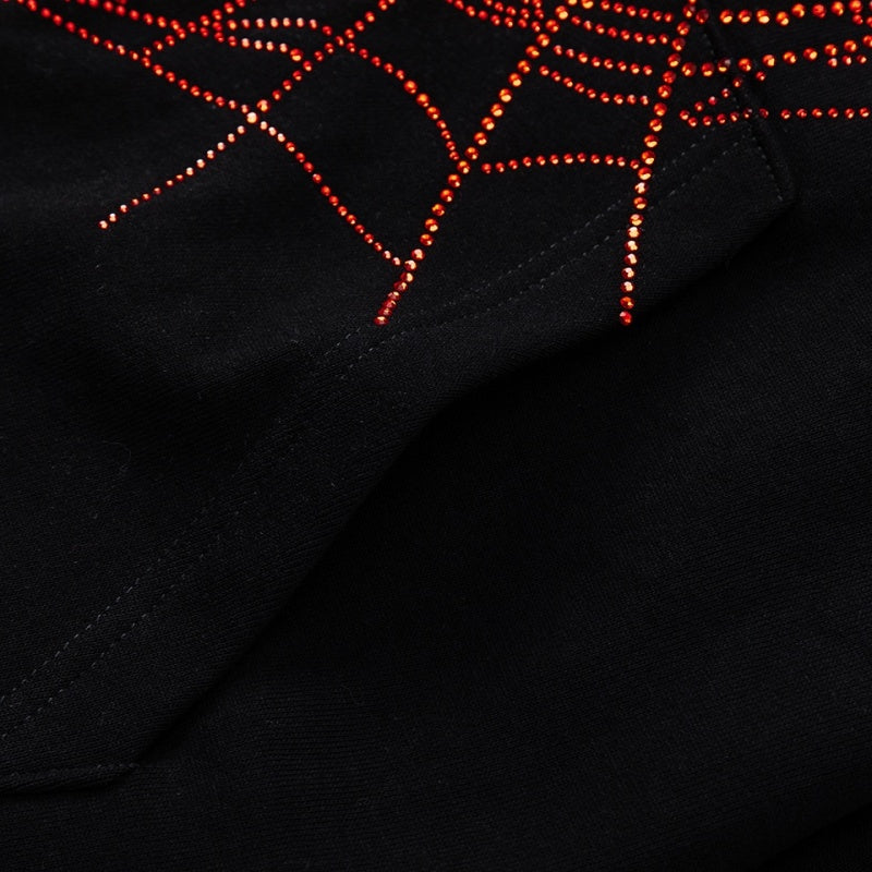 Spiderweb hoodie High-quality pure cotton for autumn and winter