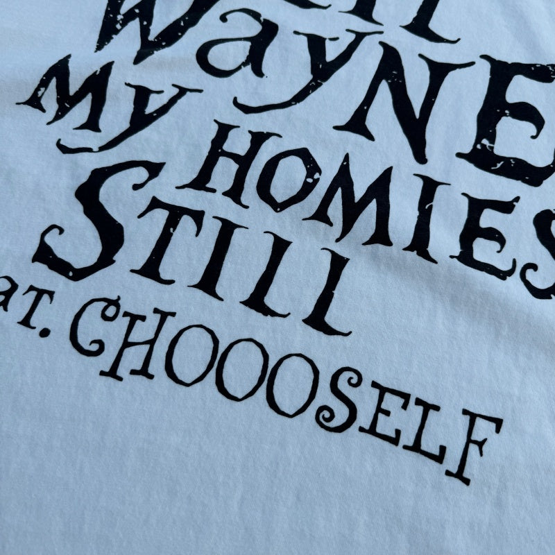 Unisex Vintage T Shirts American West Coast street-style high-street short-sleeve tee featuring graffiti and hip-hop aesthetics; crafted from heavyweight fabric with a distressed wash finish and direct-to-garment white ink printing.