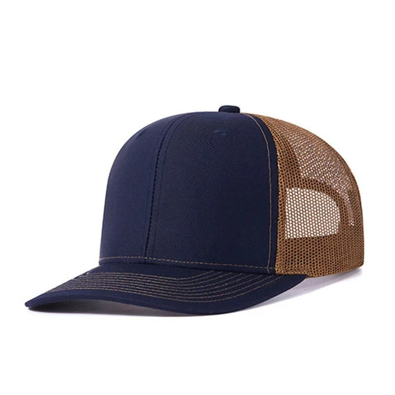 Trendy flat brimmed snapback hatsbreathable
