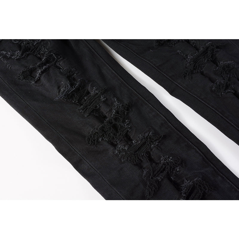 purple brand jeans Pure Cotton High Street Trend