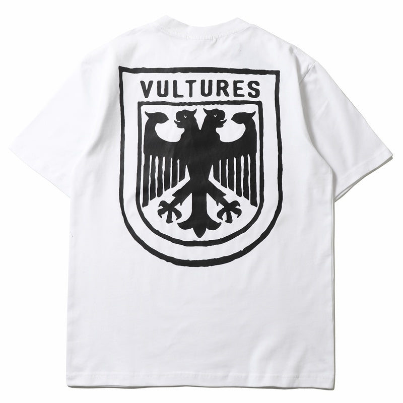 Mens T-shirt Kanye double-headed eagle print