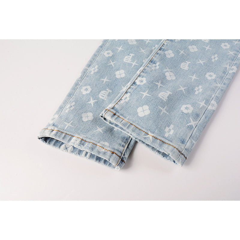 purple brand jeans Pure Cotton High Street Trend