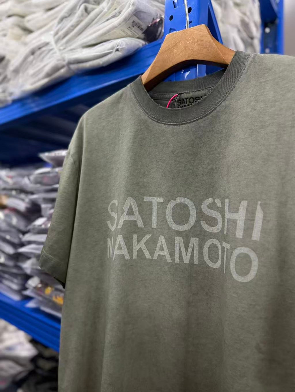 Satoshi Nakamoto t shirt High-quality heavyweight streetwear with a vintage, distressed aesthetic.