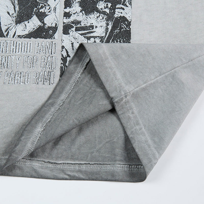 Unisex vintage T-shirts Distressed vintage texture