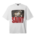 Saint Michael T Shirts Classic Motorsport Saint Large Text Aesthetic Art