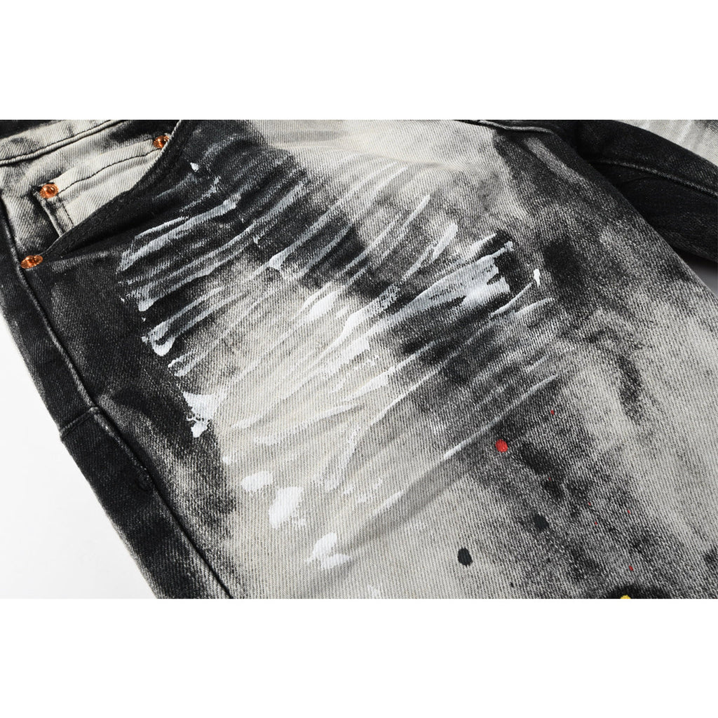 purple brand jeans High Street Distressed