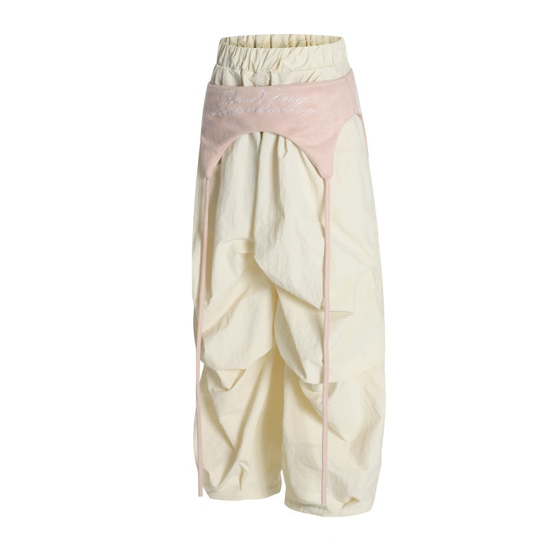 American-style streetwear harem pants Lightweight Baggy Streetwear Trousers