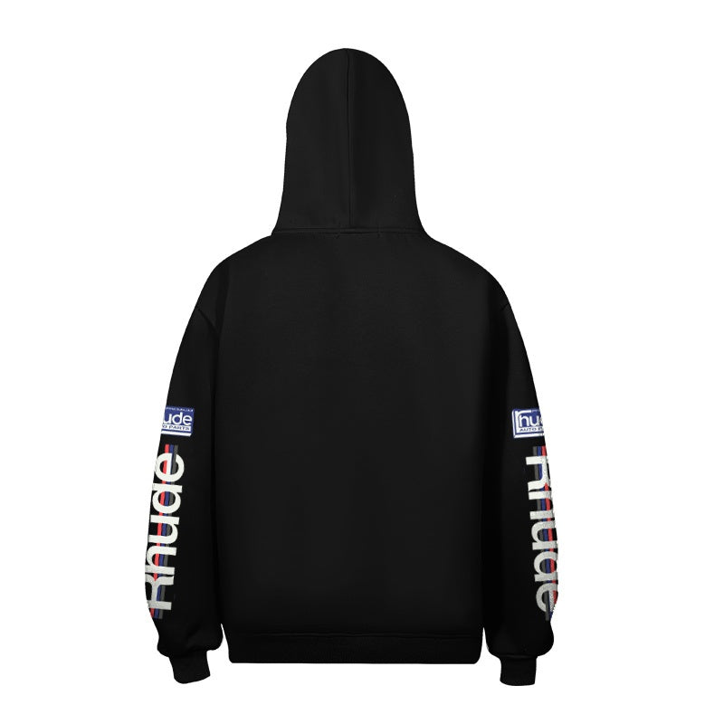 RHUDE Hoodie Multi Racing Badge Typography