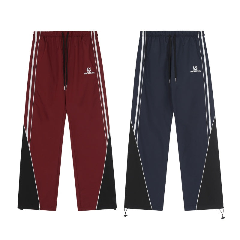 American-style streetwear harem pants Elastic Waist Drawstring Sport Trousers