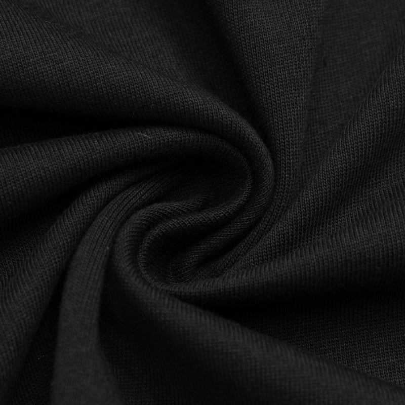 ERD T Shirts Understated Dual-Side Monochrome Outline Casual Top