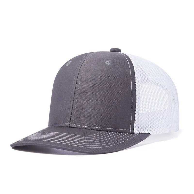 Trendy flat brimmed snapback hatssunshade net hat