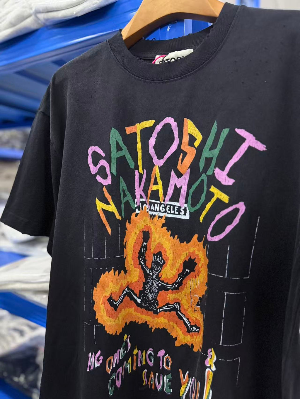Satoshi Nakamoto t shirt High-quality heavyweight streetwear with a vintage, distressed aesthetic.