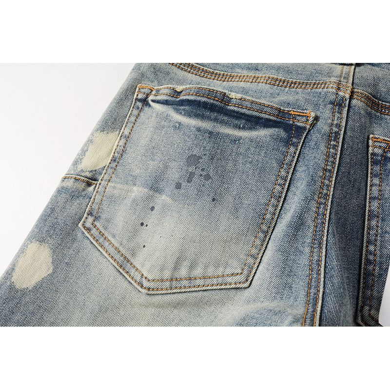 purple brand jeans Pure Cotton High Street Trend