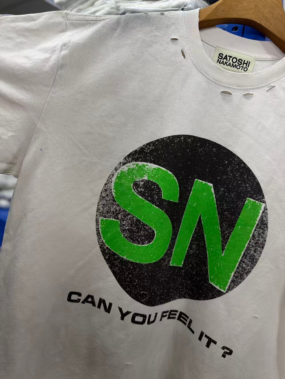 Satoshi Nakamoto t shirt High-quality heavyweight streetwear with a vintage, distressed aesthetic.