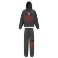 Spiderweb hoodie & sweatpants 2 piece set High-quality pure cotton for autumn and winter