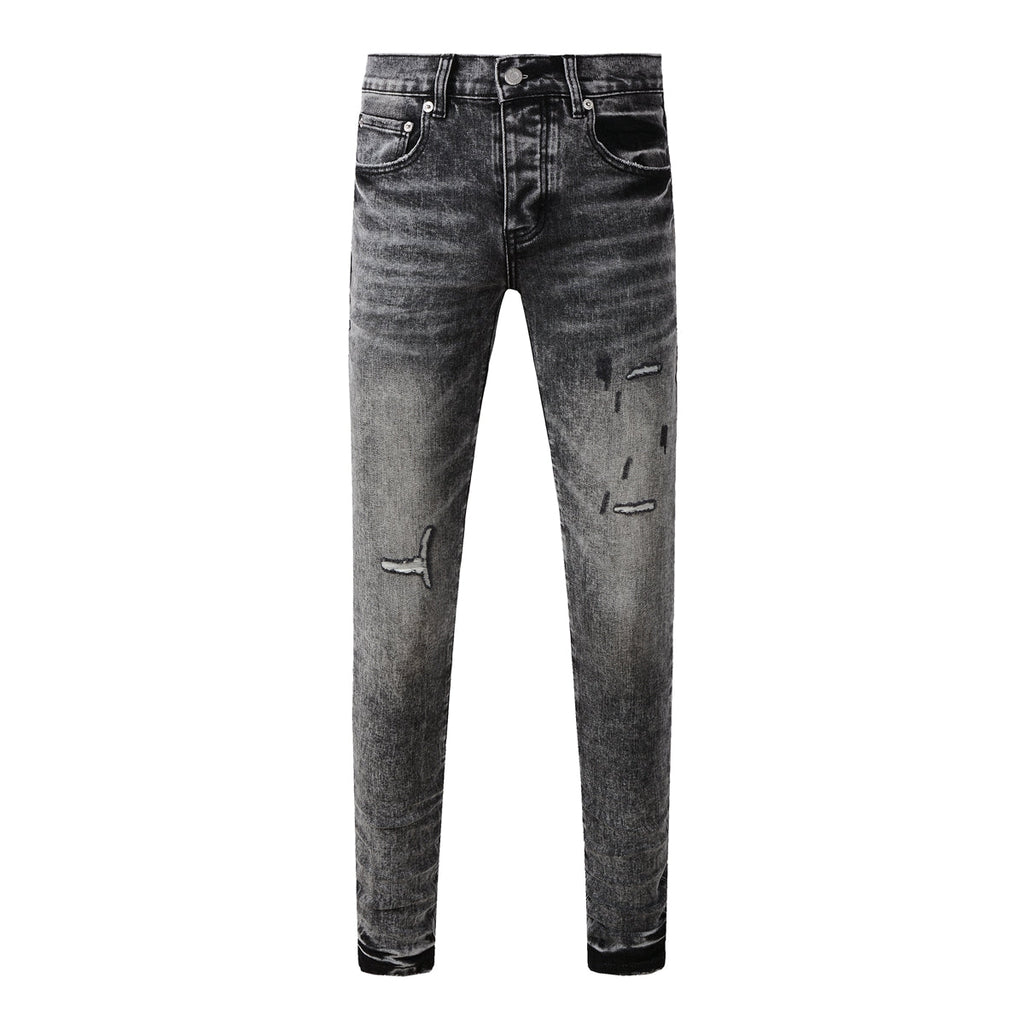 purple brand jeans Pure Cotton High Street Trend