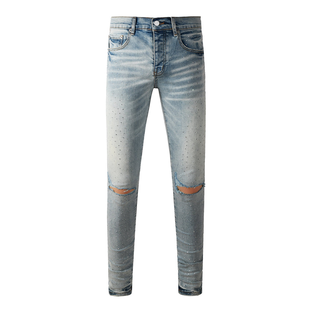 purple brand jeans High Street Distressed