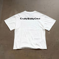 Unisex Vintage T Shirts Vintage-style line: A limited-edition, boxy, wide-neck streetwear T-shirt commemorating the 1994 "CrazySexyCool" world tour by the legendary American R&B girl group TLC; features a "grunge-punk" aesthetic.