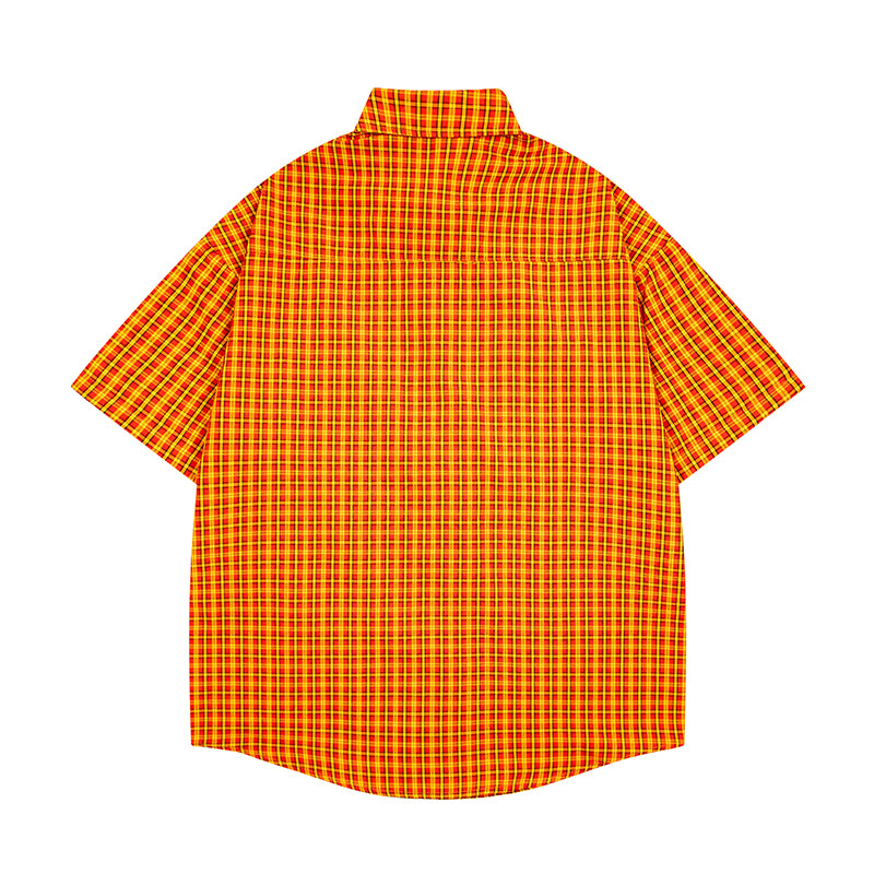 Unisex vintage T-shirt Polo shirt with a stand-up collar