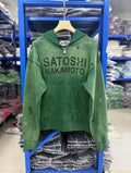 Satoshi Nakamoto hoodie High-quality heavyweight streetwear with a vintage, distressed aesthetic.