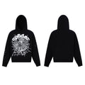 Spiderweb hoodie High-quality pure cotton for autumn and winter