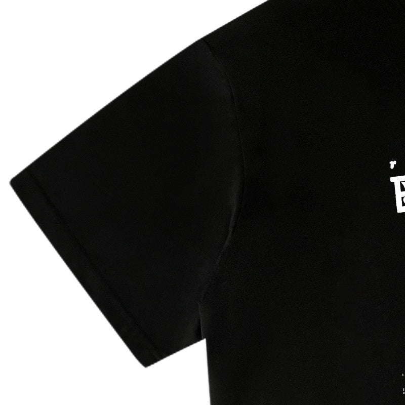 ERD T Shirts Vintage Grainy Figure Gothic Street Casual Top