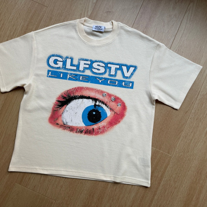 Unisex vintage T-shirt Distressed print, stylish and high-quality