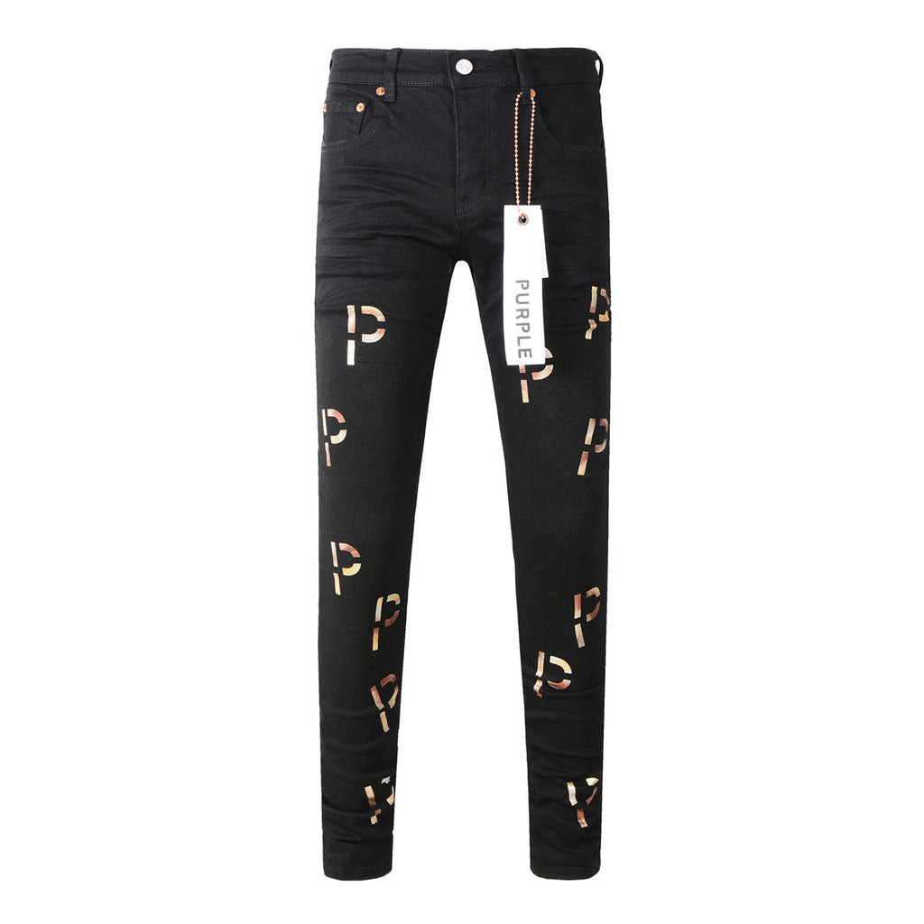 purple brand jeans Pure Cotton High Street Trend