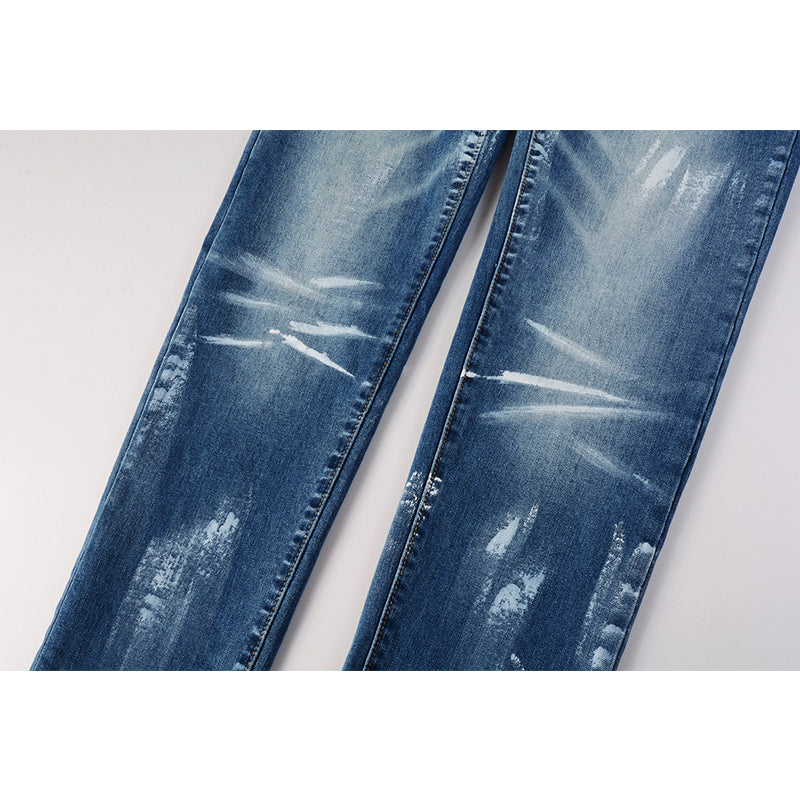 purple brand jeans Pure Cotton High Street Trend