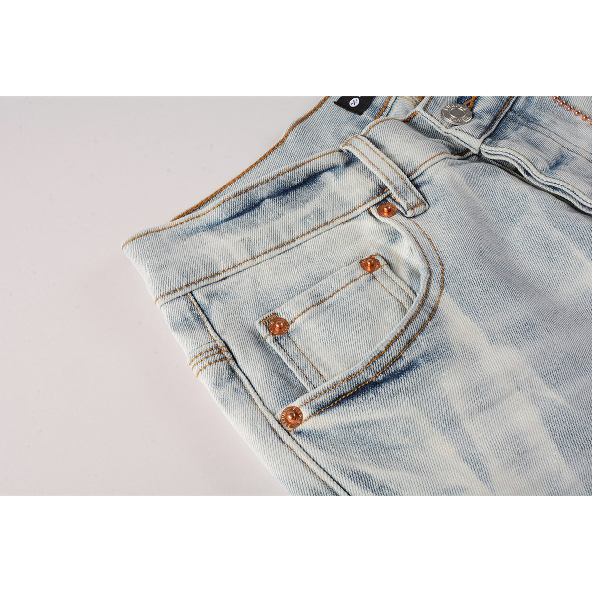 purple brand jeans Pure Cotton High Street Trend