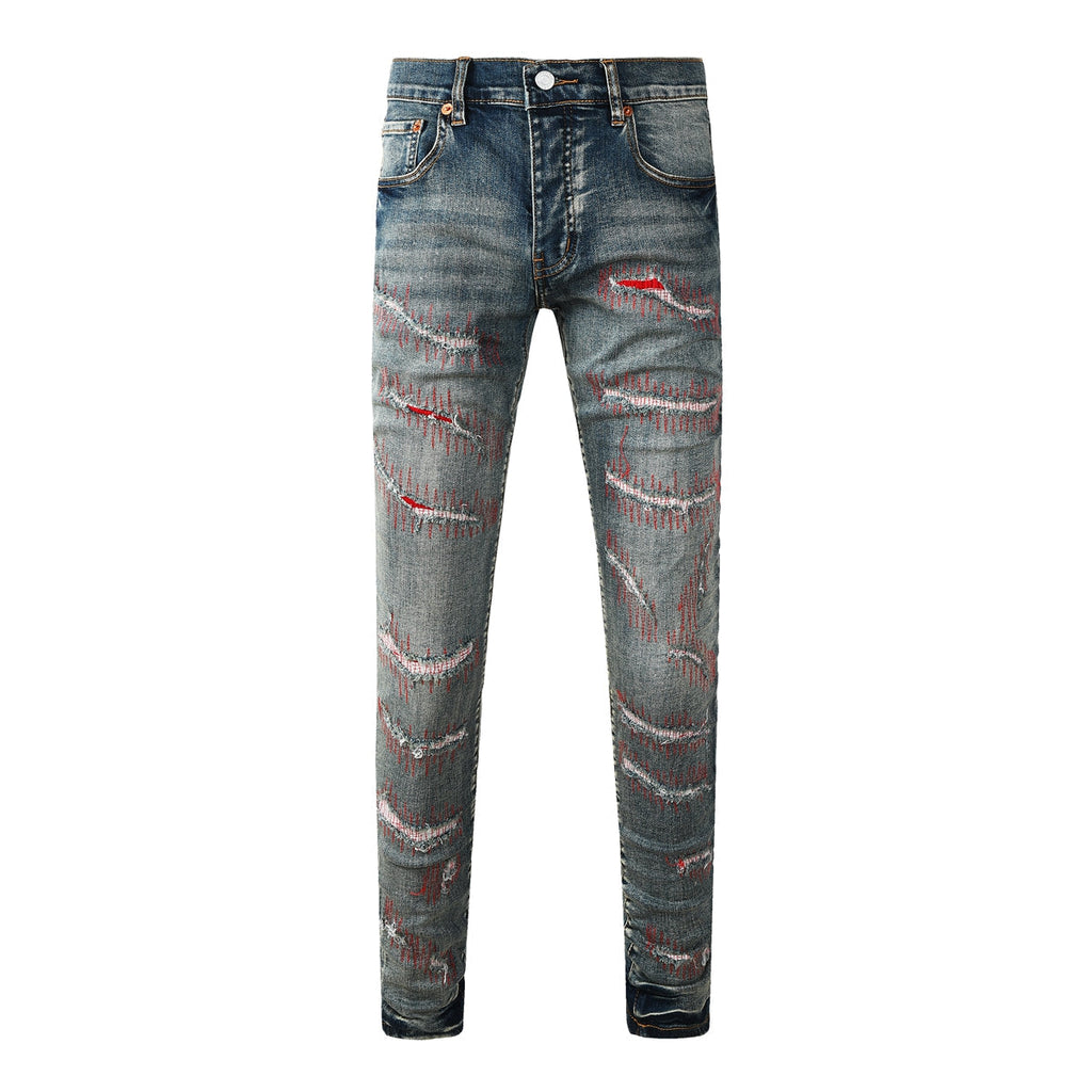 purple brand jeans High Street Distressed