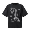Saint Michael T Shirts Life to the Saint Vintage Washed Graphic