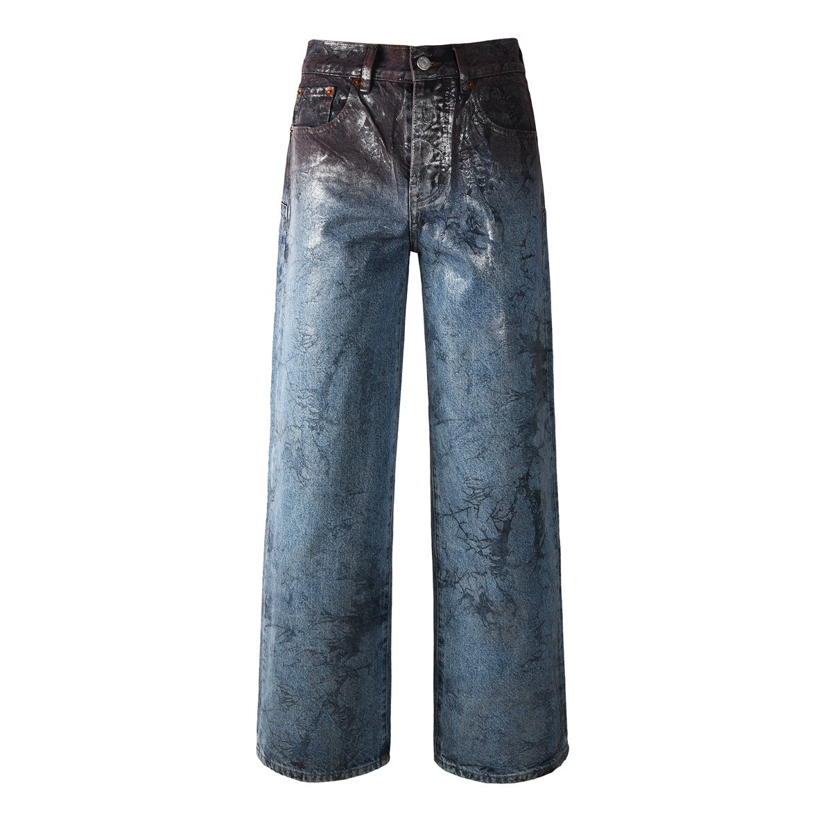 purple brand jeans Rhinestones #109