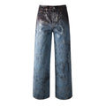purple brand jeans Rhinestones #109