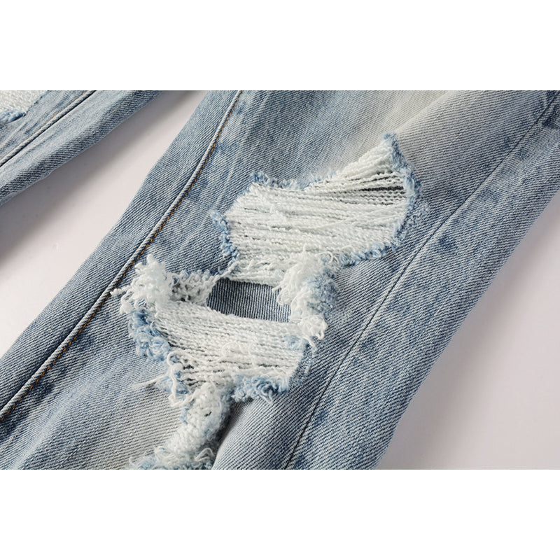 purple brand jeans Pure Cotton High Street Trend