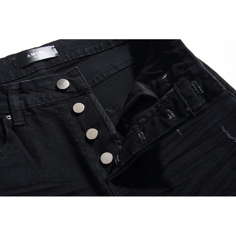 AMIRI Jeans Ripped Patch Casual Jeans