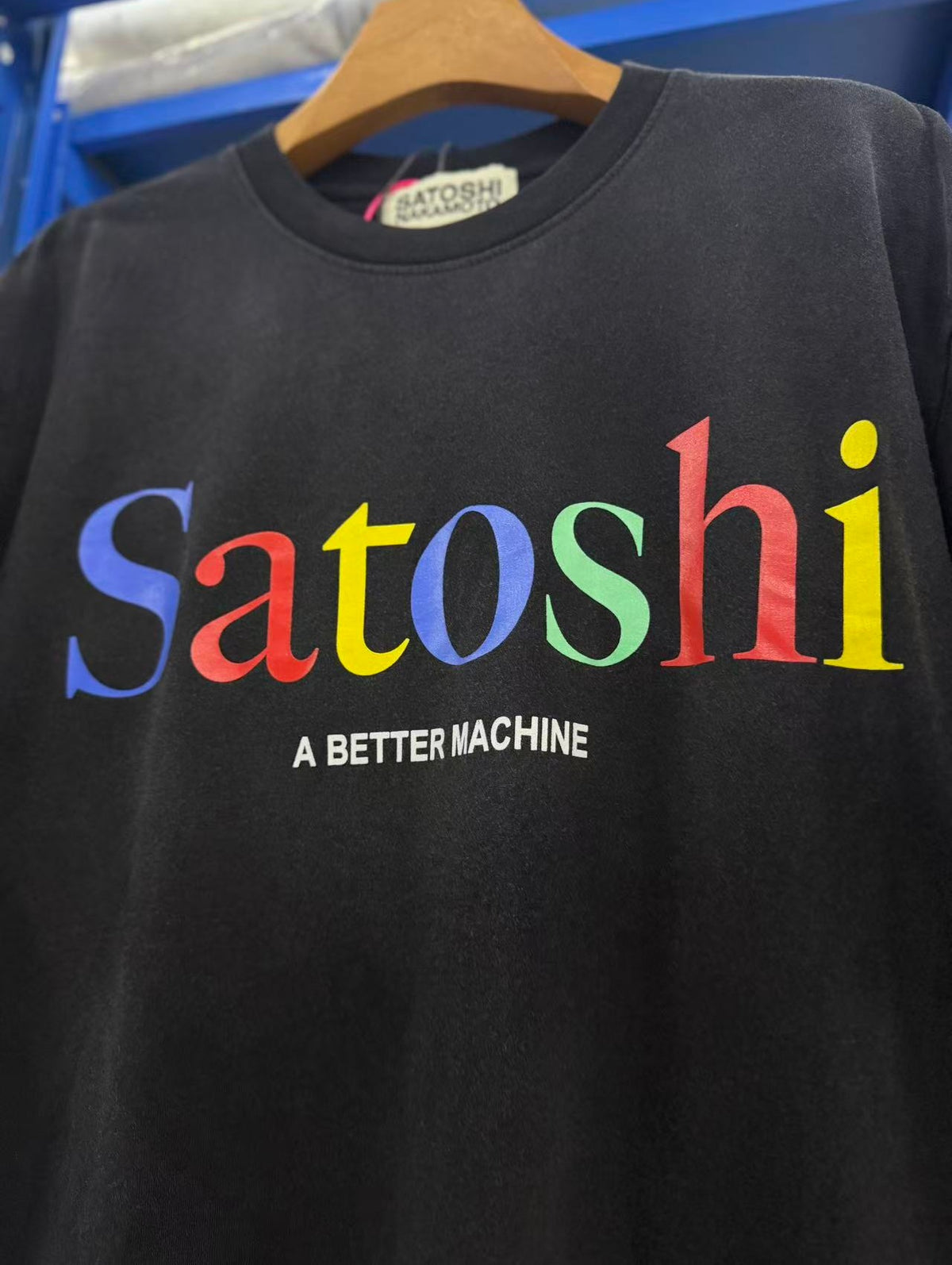 Satoshi Nakamoto t shirt High-quality heavyweight streetwear with a vintage, distressed aesthetic.