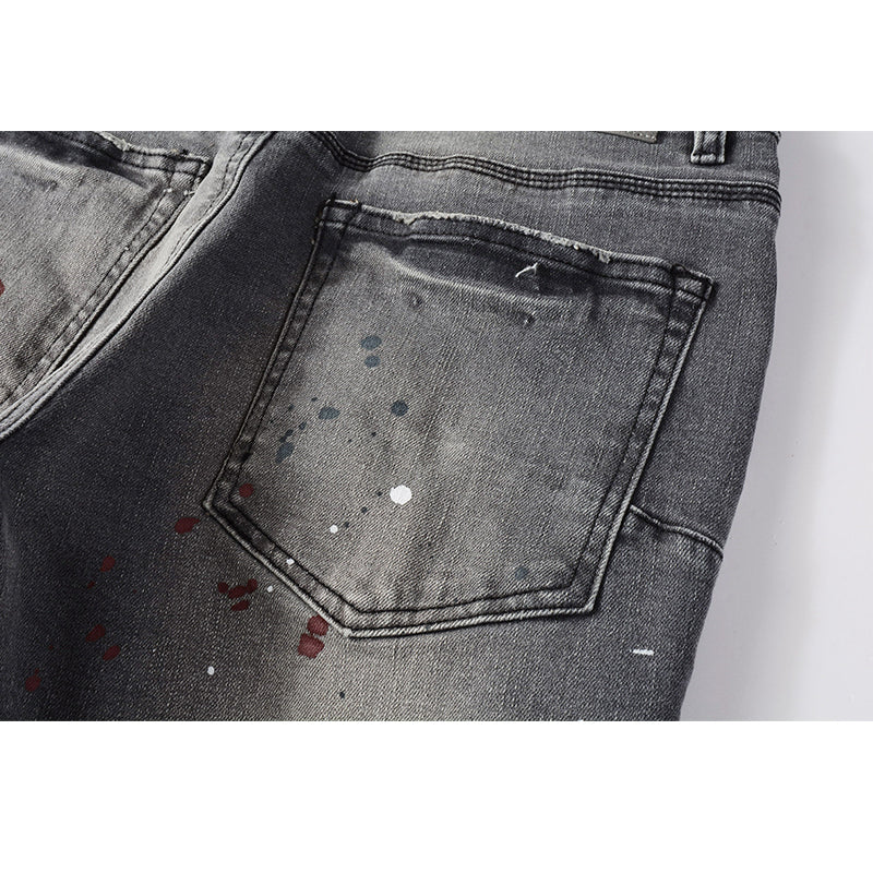 purple brand jeans Pure Cotton High Street Trend