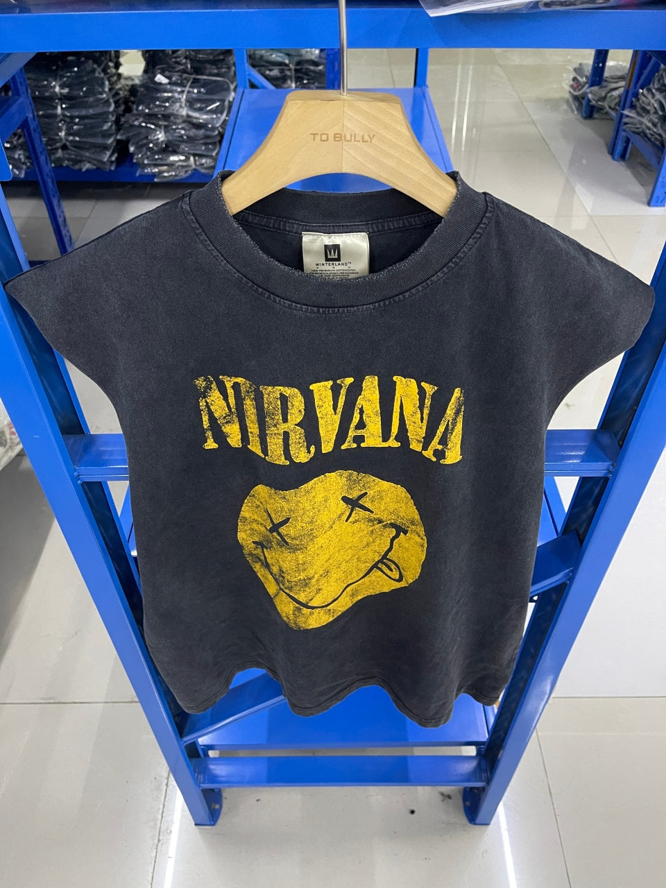 Vintage style washed summer wear T shirt