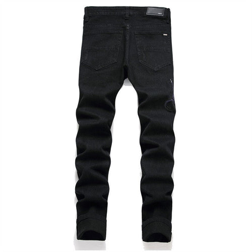 AMIRI Jeans High-quality distressed pure cotton